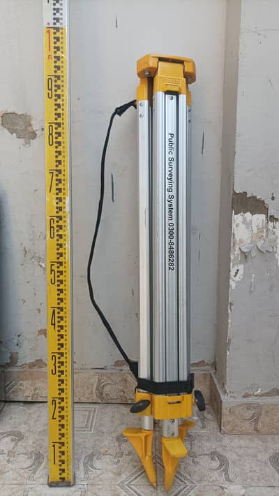 Surveying Equipment – Tripod & Levelling Staff