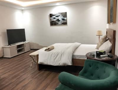 Studio Furnished Luxury Fully Apartment For Rent In Gold Crest Mall And Residency DHA Phase 4
