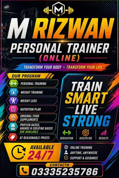 personal trainer available 24/7