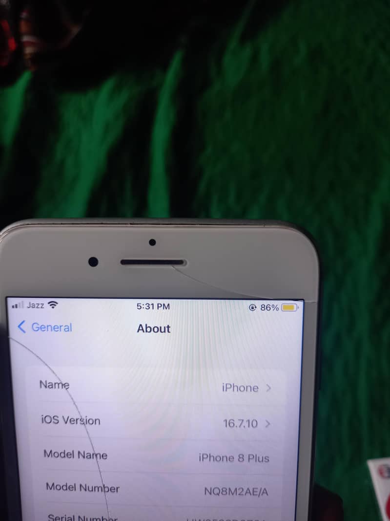 Iphone 8plus pta ok 9