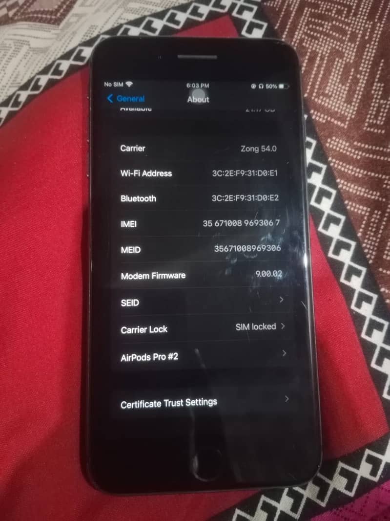 Apple iPhone 8 Plus JV 5