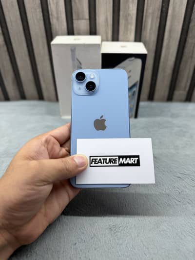 iPhone 14 | 128GB | PTA Approved | 100% Health | Blue Apple iPhone 14