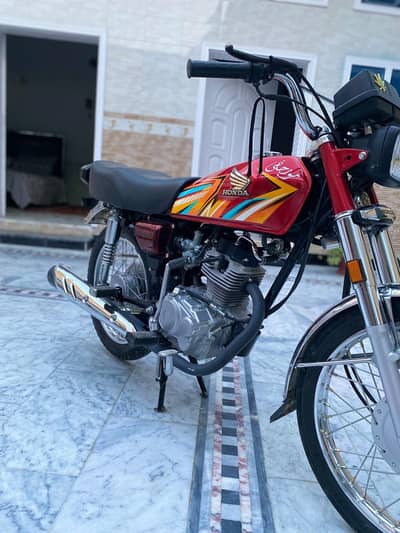 Honda 125 model 2026 outstanding condition open chit (swabi)