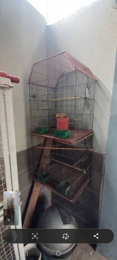 2 birds cages for sale