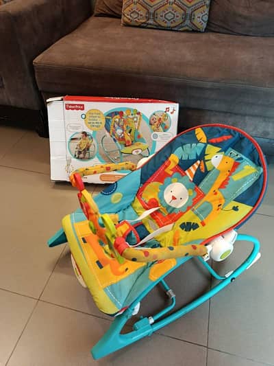 Original Imported  Infant-to-Toddler Rocker,Bouncer,Jhoola