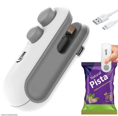 Chargeable bag sealer Machine white . For Sale