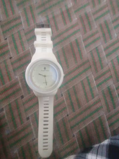 Super time limited white edition watch