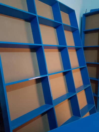 Shelves and counter