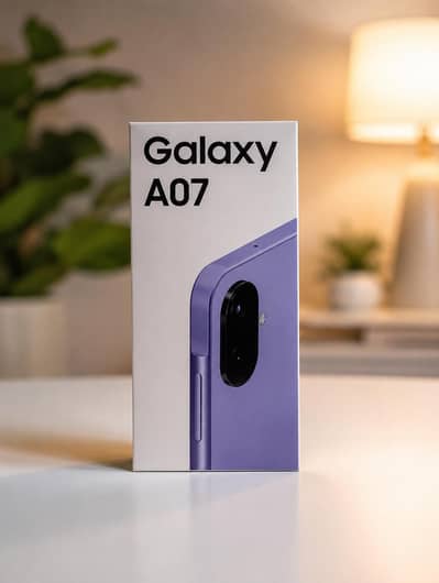 Samsung Mobile A07  4/128 box pack