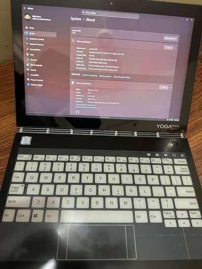 Lenovo Yoga Book C930 2-in-1 Touchscreen Laptop (Core i5-7Y54