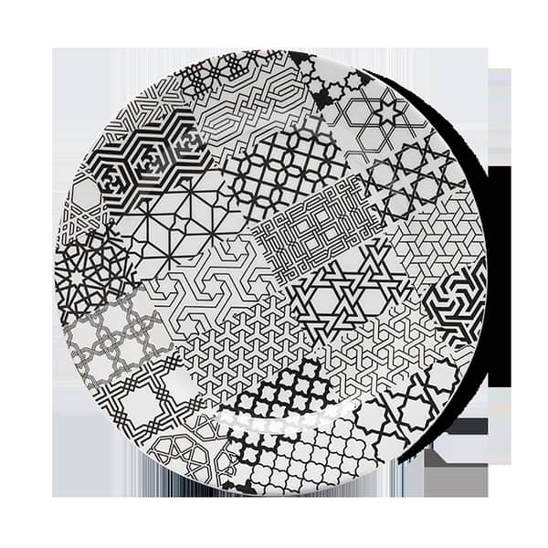 Finestra Melamine Rice Plates - Code R#5036
