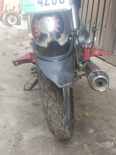 New true front and back new ring pistam new gari set  achi bike ha