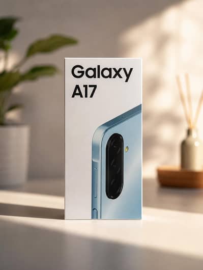 Samsung galaxy A17  6/128 box pack