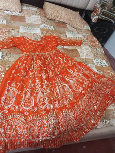 orange beautiful maxi