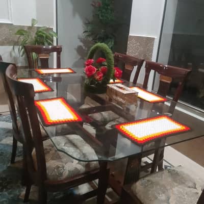 Dining table 6 chairs