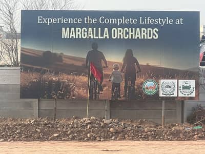 A Well Designed Residential Plot Is Up For sale In An Ideal Location In Margalla Orchard