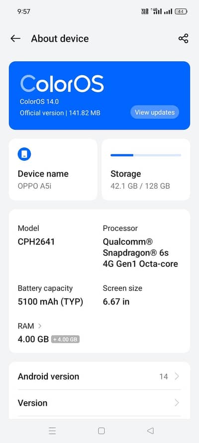 OPPO A5