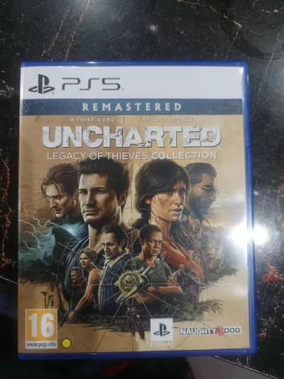 UNCHARTED REMASTEREDA   LEGACY OF THIEVES COLLECTION