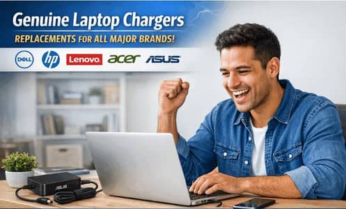 Dell| Hp |Lenovo| Toshiba| Type C All Laptop Charger Availabale
