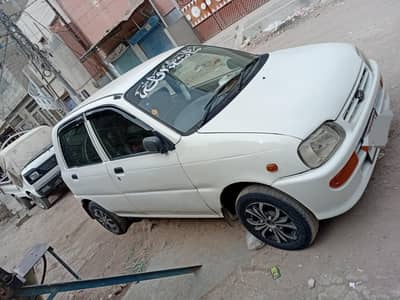 Daihatsu Cuore 2007 /2008 White Neat and clean Alloye wheel