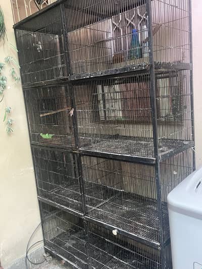 full angel iron cage