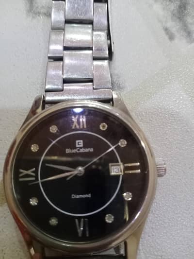 Blue Cabana brand digita handl watch