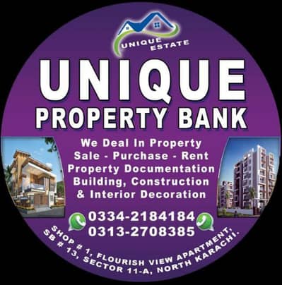 4 ROOM FLAT FOR SALE IN NEW PROJECT LIFT STAND BY GENERATOR CAR PARKING SECTOR 11A NORTH KARACHI