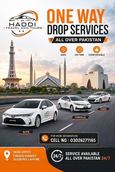 Daily, Weekly, Monthly Rent A Car, Car Rental One Way Drop Services