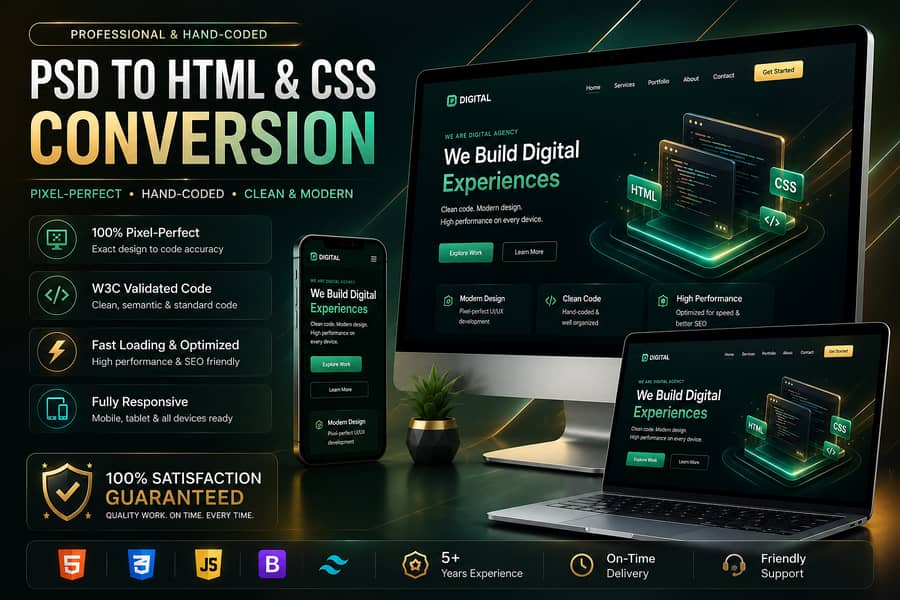 Professional Website Designer & XHTML / CSS / JS Developer 0