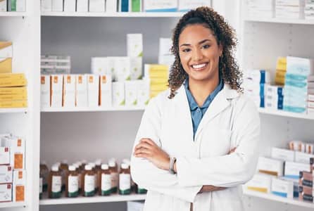 pharmacist available along with license