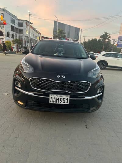 KIA Sportage 2020  Fwd black coloiur all genuine