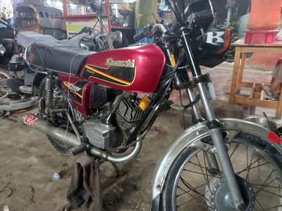 kawasaki GTO 125 MODEL 92 FOR SALE WITH OPEN LETTER