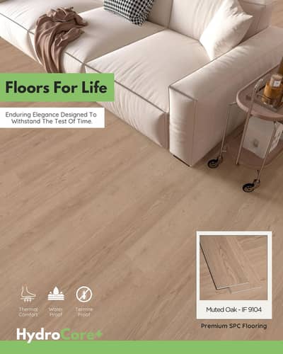 Wooden Floor/ Flueted panel/ Remote control blind/ Wooden Blind/ grass
