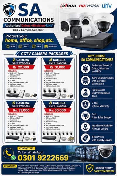 Cctv, Cctv Cameras, Home Security,  Cameras, Dahua CCTV