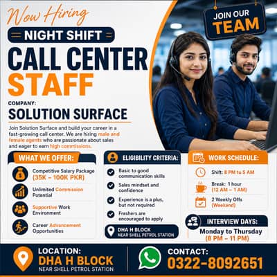 Customer Service Representative | CSR Jobs | Male & Female Hiring
