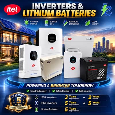 Authorized Dealer of Itel Solar Inverters & Lithium Batteries