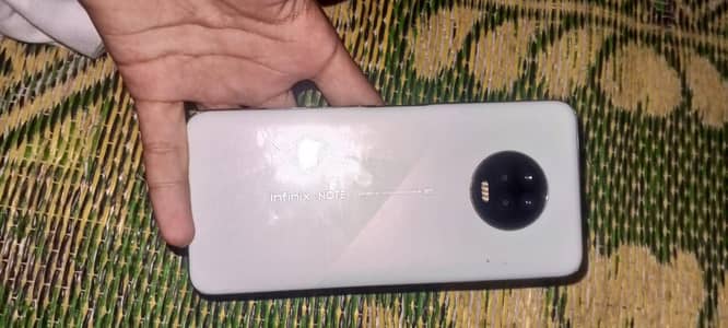 Infinix note 7 6/128gb 10/9 condition no any scratch with box