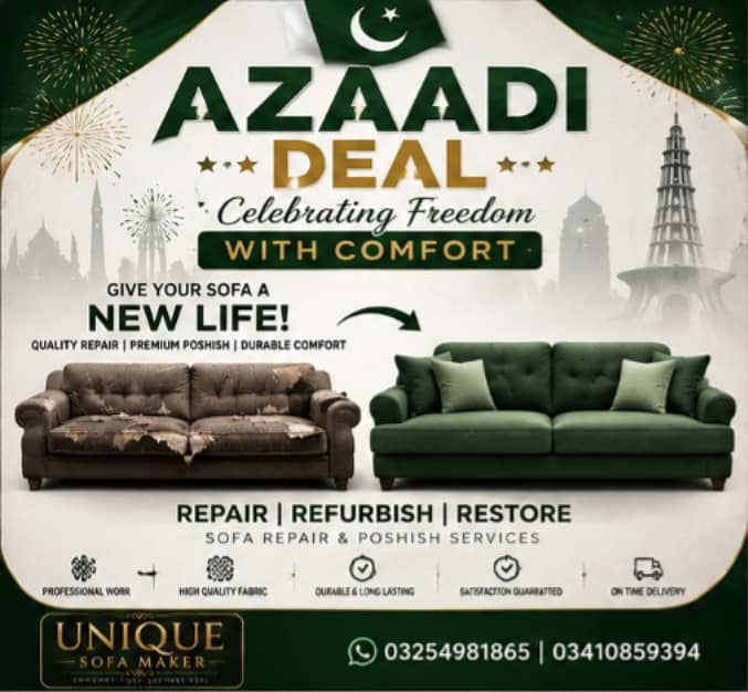 Sofa poshish/sofa repairing/sofa fixing/sofa covering/L shape Sofas 0