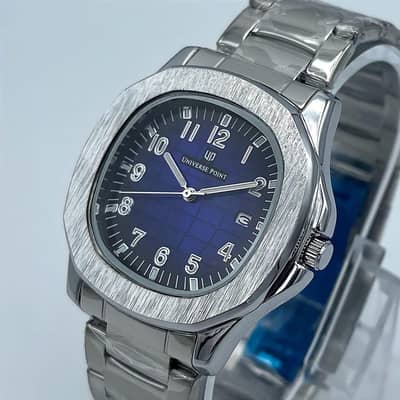 Premium Quartz Movement Metal Chain Watch for Men (Free Delivery)