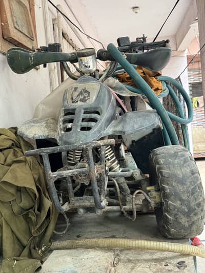 Four wheeler scooter
