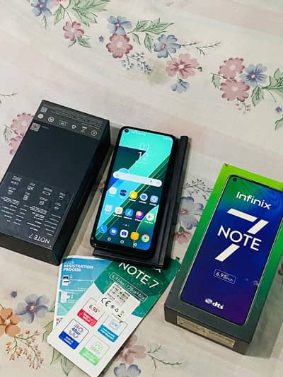 Infinix Note 7 6Gb 128Gb Dual Sim Offical Pta