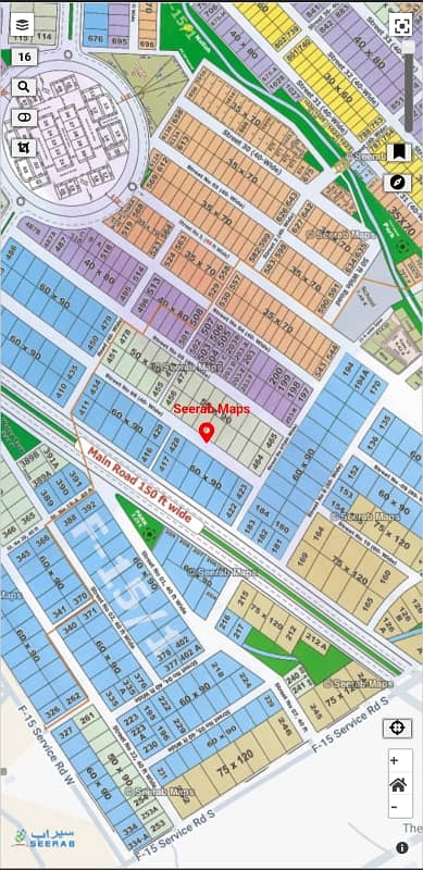 1 Kanal (50*90) Plot For Sale With 1 knal Extra Land In F-15 Islamabad | Prime Location | Best Investment