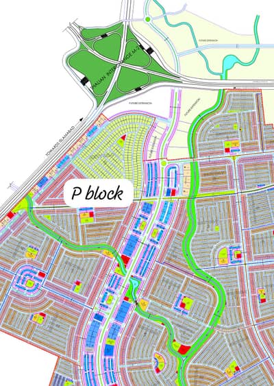 5 Marla Balloted Plot Sector P Top Location Touch to Airport Interchange Faisal Town Phase 2 Only Rs. 34.90 Lakh