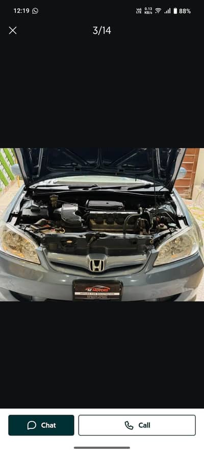Honda Civic Oriel 2004