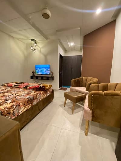 1 Bed Luxury Furnished Apartment Available For Rent In Zarkon Heights G-15 Islamabad.