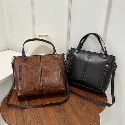 Premium Women’s Leather Tote Bag  Stylish, Spacious & Versatile