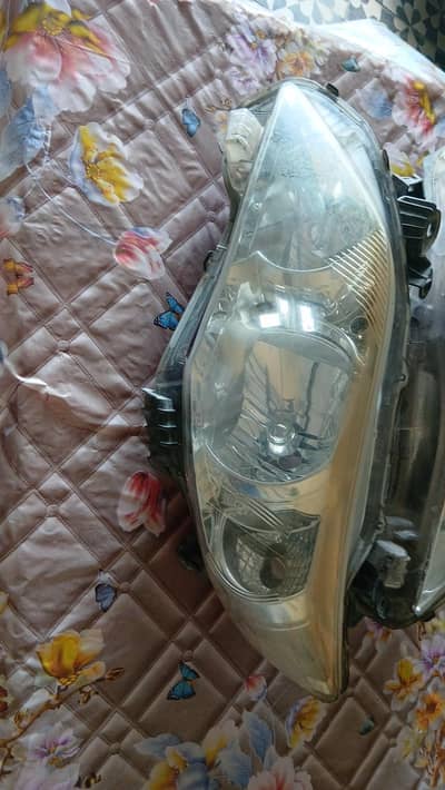 2pc car front head light Toyota corola