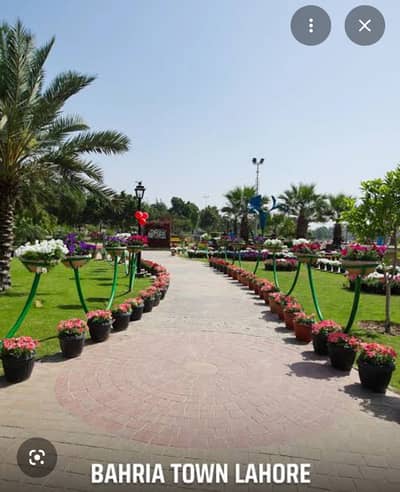 RESIDENTIAL PLOT FOR SALE IN JOHAR BLOCK BAHRIA TOWN LAHORE