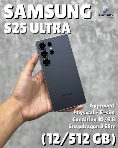 Samsung Galaxy S25 Ultra 512gb Approved