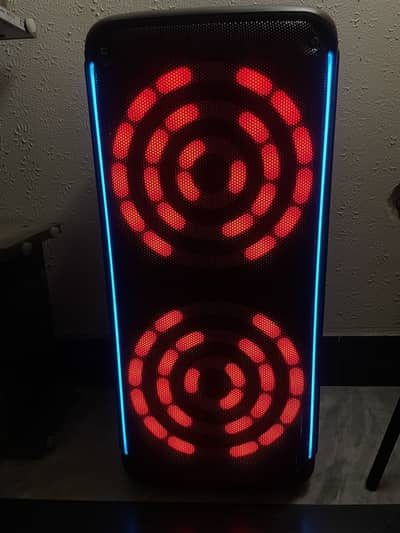 KBroad KYS-1912 professional karaoke speaker |Dual 8 inch | RGB lights